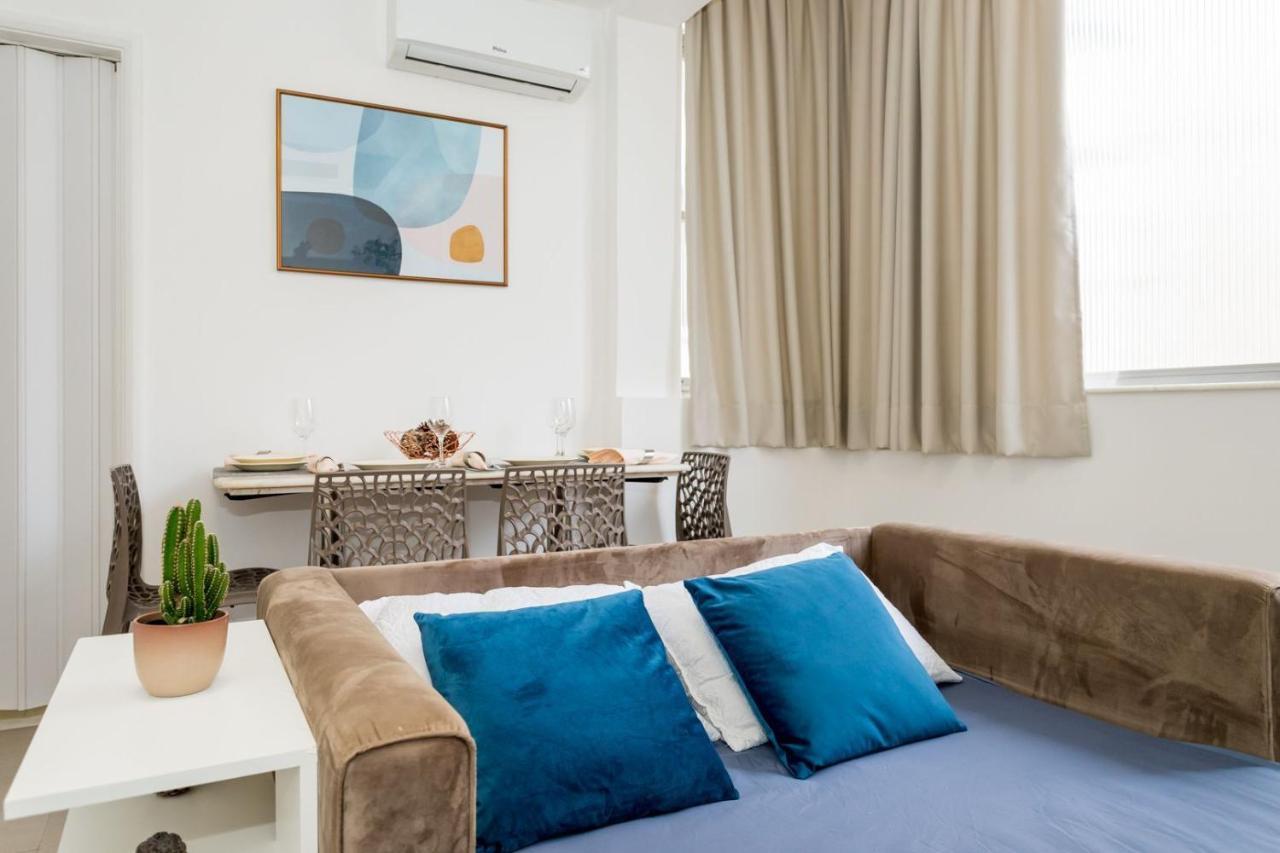 Relax Em Copacabana, E Sala, 150 Mt Da Praia, Cozinha, Maq De Lavar Roupa E Ar Apartment *